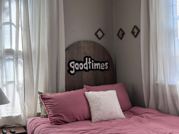 24" Goodtimes Hand-Tufted Wall Rug | Only 1 Made!