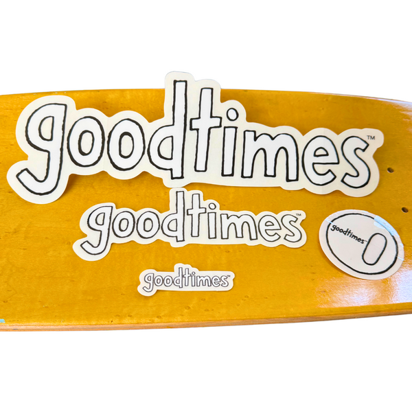 Goodtimes Die-Cut Stickers 4-Pack