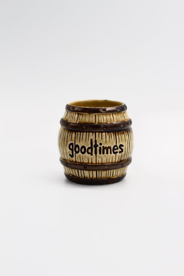 Run & Done | Handmade Single Barrel Goodtimes Shot Glass | Edition One: 50 Pieces, First 6 ready To Ship!